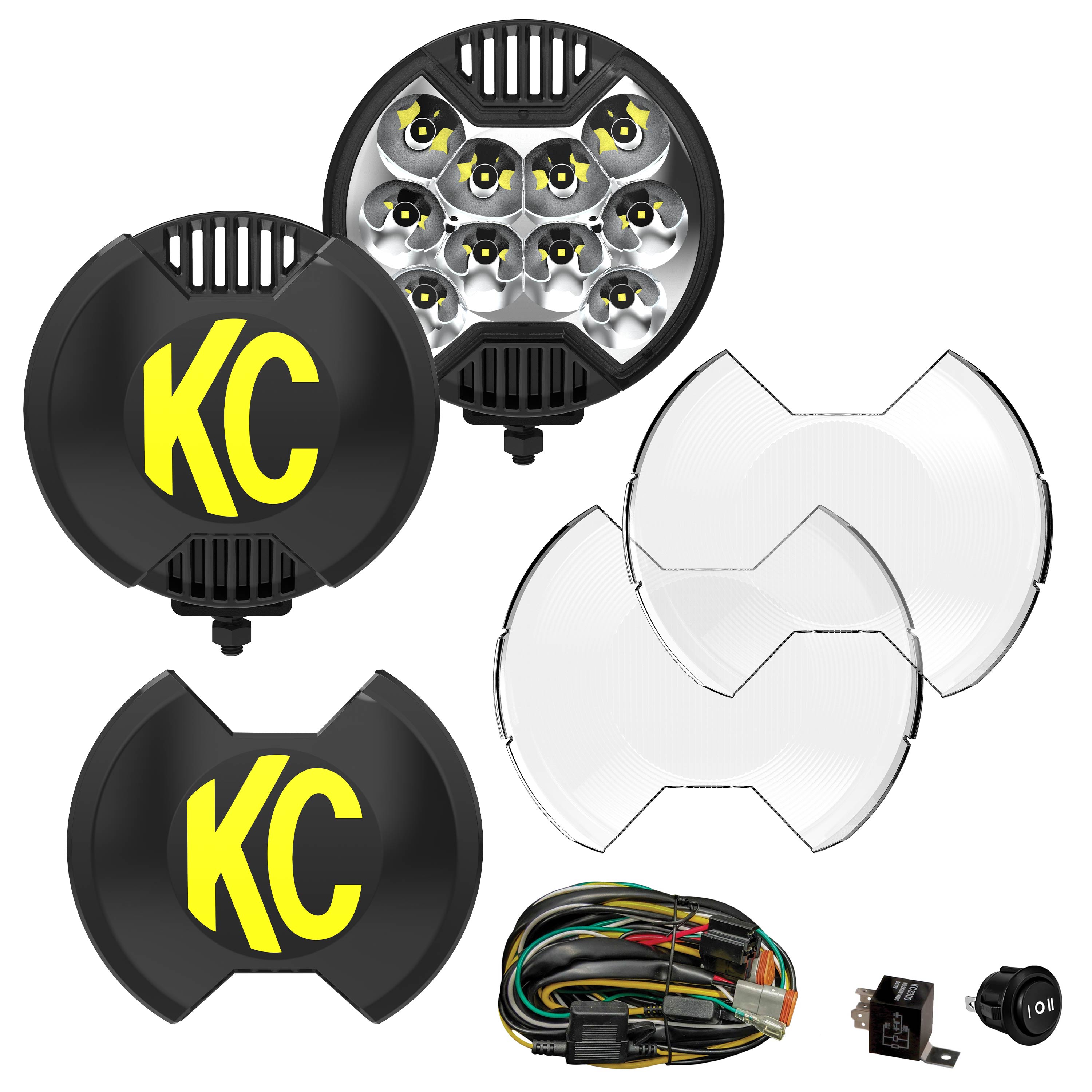 SlimLite® 6” LED - Master Kit - Pair