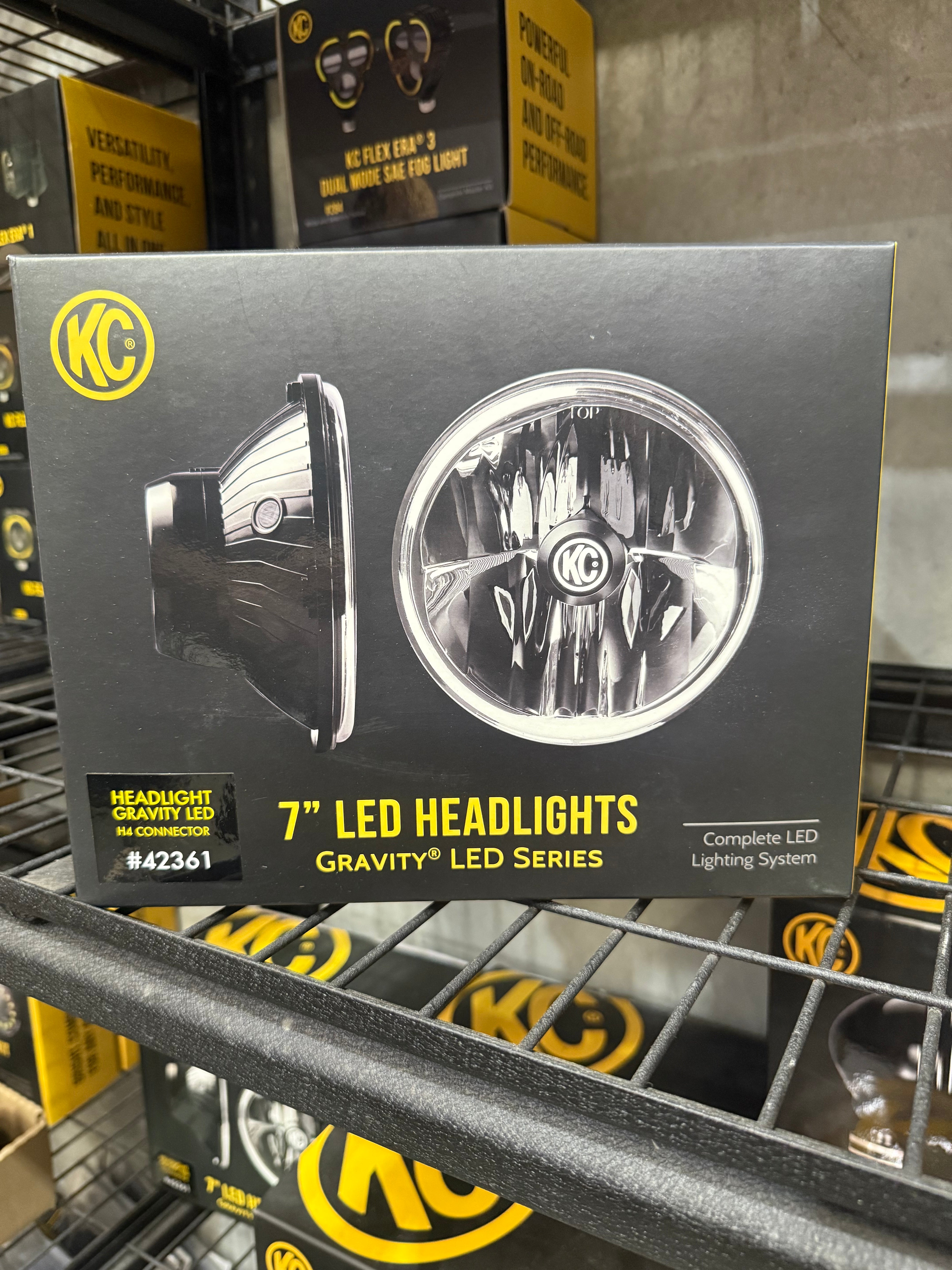 Gravity LED 7" Headlight replacement DOT low/high