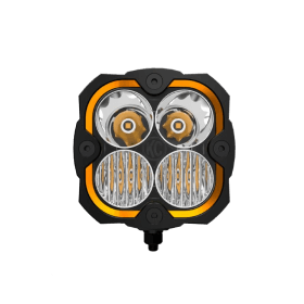 KC HiLites KC Hilites 6 in Pro6 Gravity Light cover - 50th Anniversary Smiley Face- Yellow / Black KC Logo 5114 KC HiLites KC Hilites 6 in Pro6 Gravity Light cover - 50th Anniversary Smiley Face- Yellow / Black KC Logo 5114